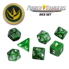 Power Rangers RPG Dice Set: Green